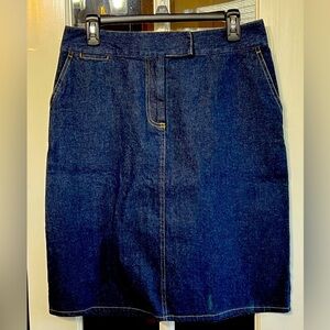 MARSH LANDING PETITES Denim Skirt Size 10P